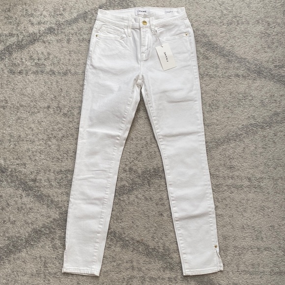 Frame Le Skinny de Jeanne Crop - Picture 3 of 7